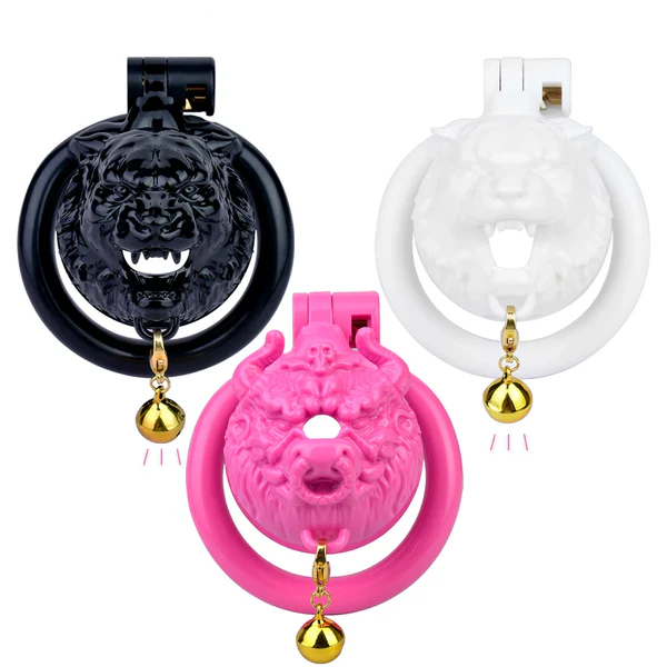 Cage de chasteté pour homme Tiger avec mini cloche