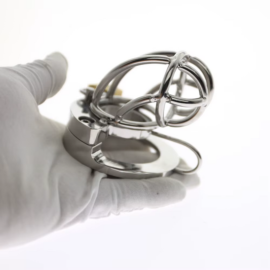 2-in-1 Ball Stretcher Cock Cage -1