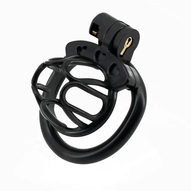 Sissy Keuschheitskäfig mit 4 Ringen