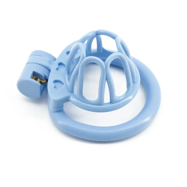 Sissy Keuschheitskäfig mit 4 Ringen