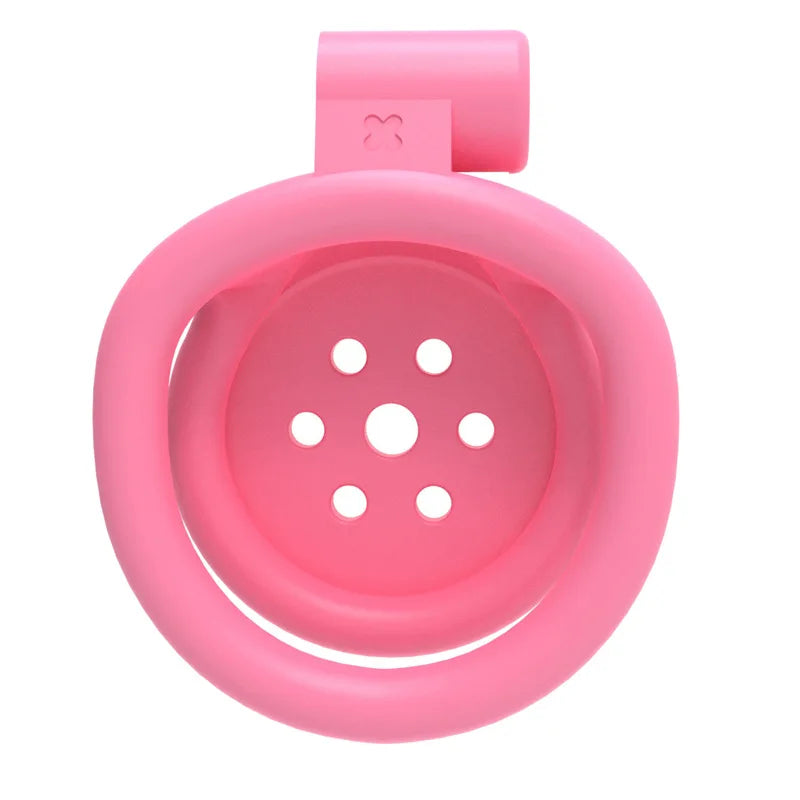 Serrure de chasteté plate rose