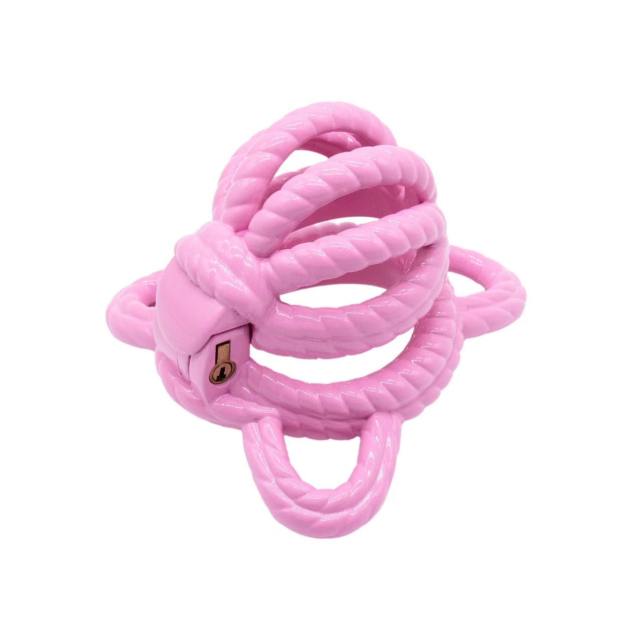 3D Rope Art BDSM Cock Cage 6