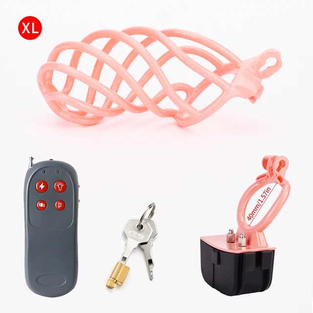 Cage de chasteté à décharge électrique