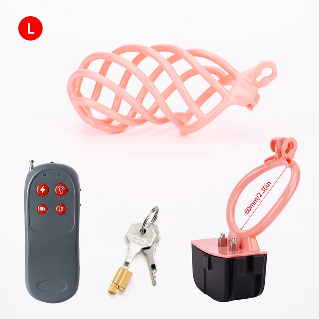 Cage de chasteté à décharge électrique