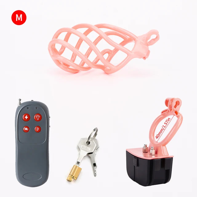 Cage de chasteté à décharge électrique