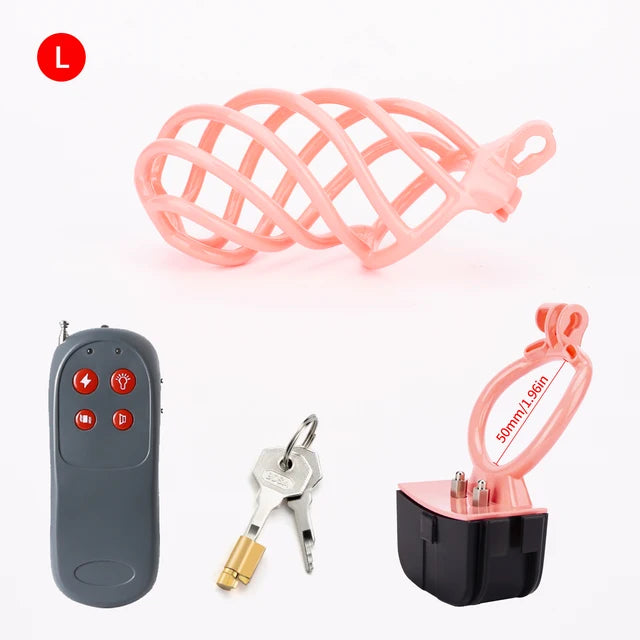 Cage de chasteté à décharge électrique