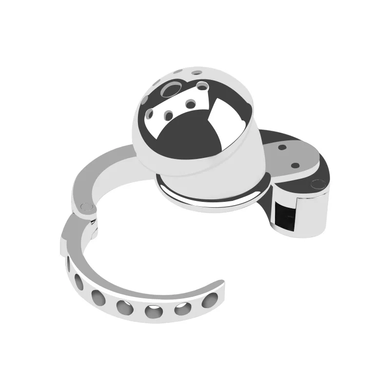 Neuer BDSM #63 verstellbarer Keuschheitskäfig für Männer