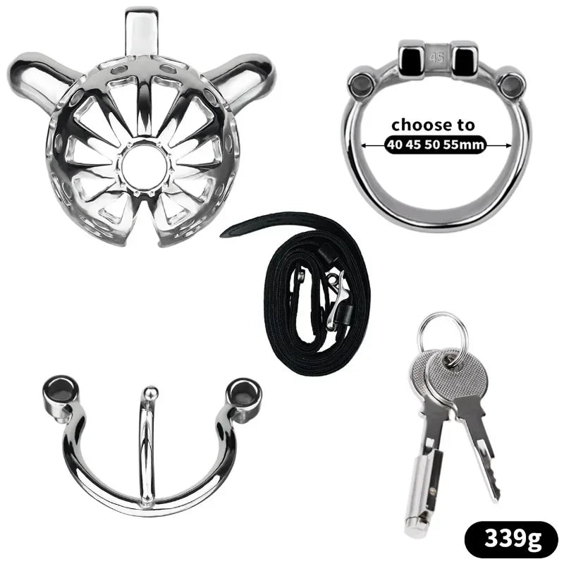 Removable PA Chastity Cage- 7