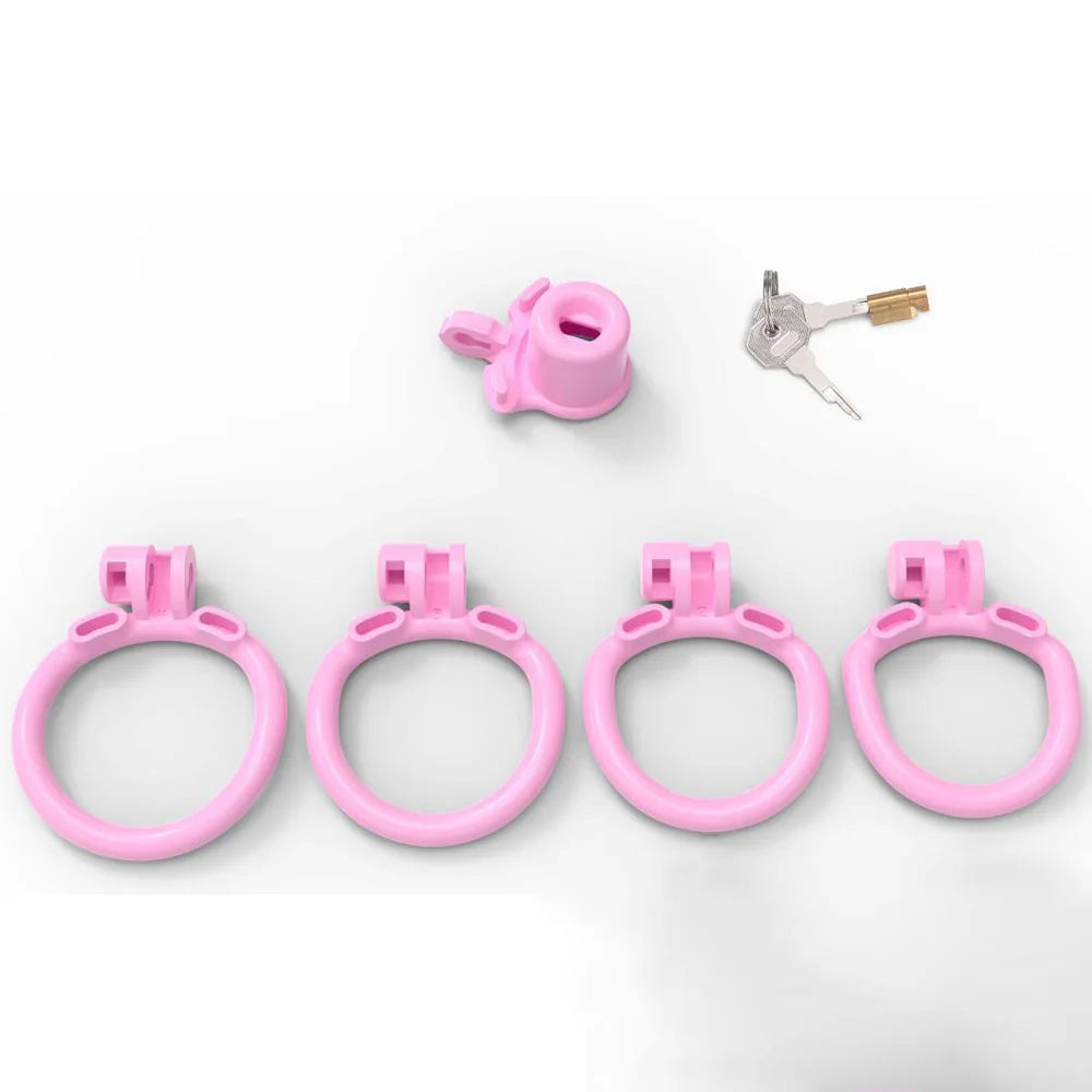 Cage de chasteté inversée BDSM Sissy Slave pour homme