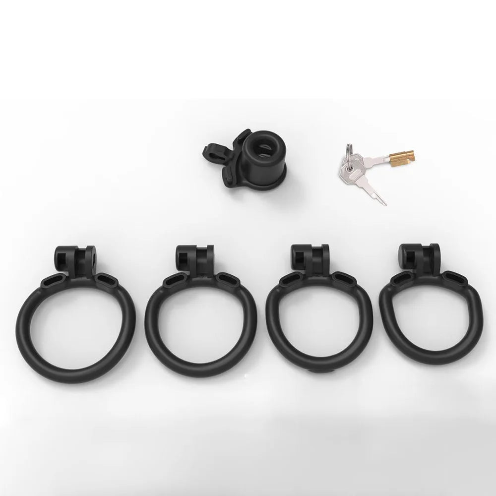 Cage de chasteté inversée BDSM Sissy Slave pour homme