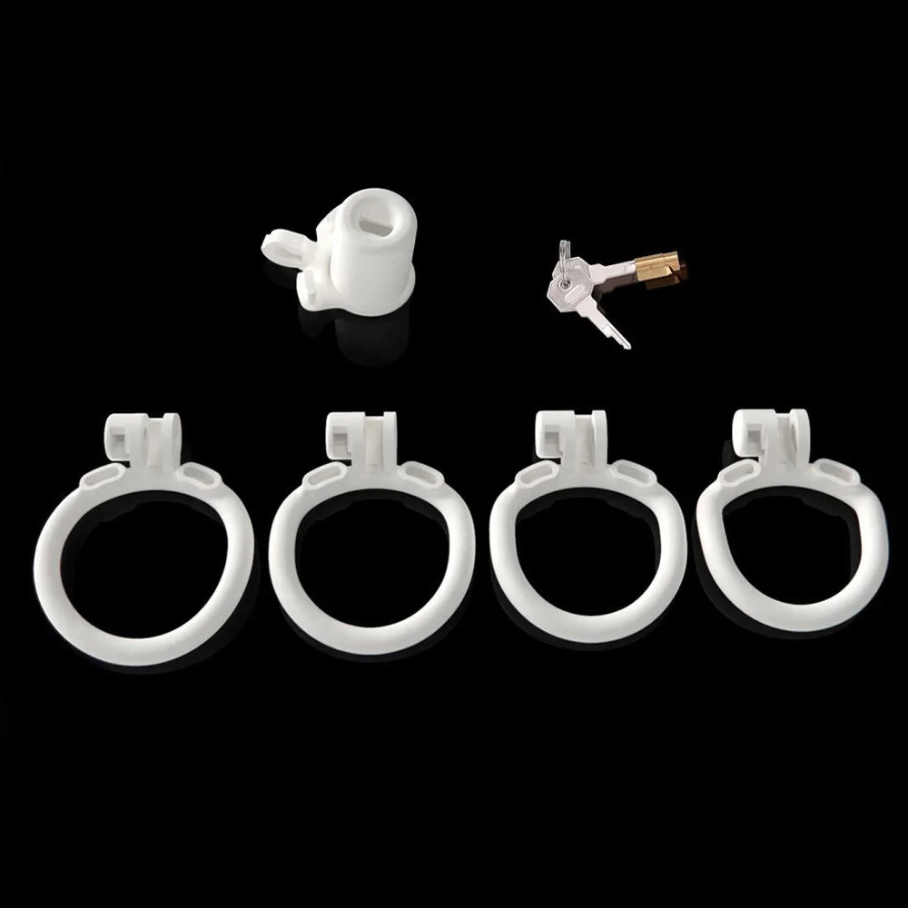 Cage de chasteté inversée BDSM Sissy Slave pour homme
