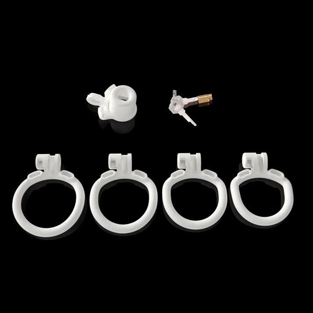 Cage de chasteté inversée BDSM Sissy Slave pour homme