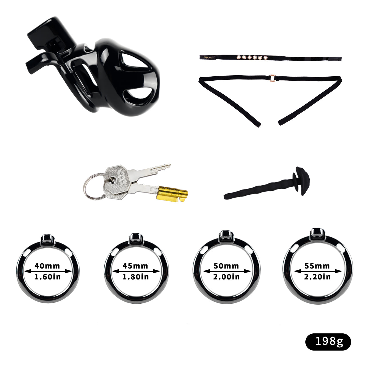 ABS Resin Chastity Lock 15