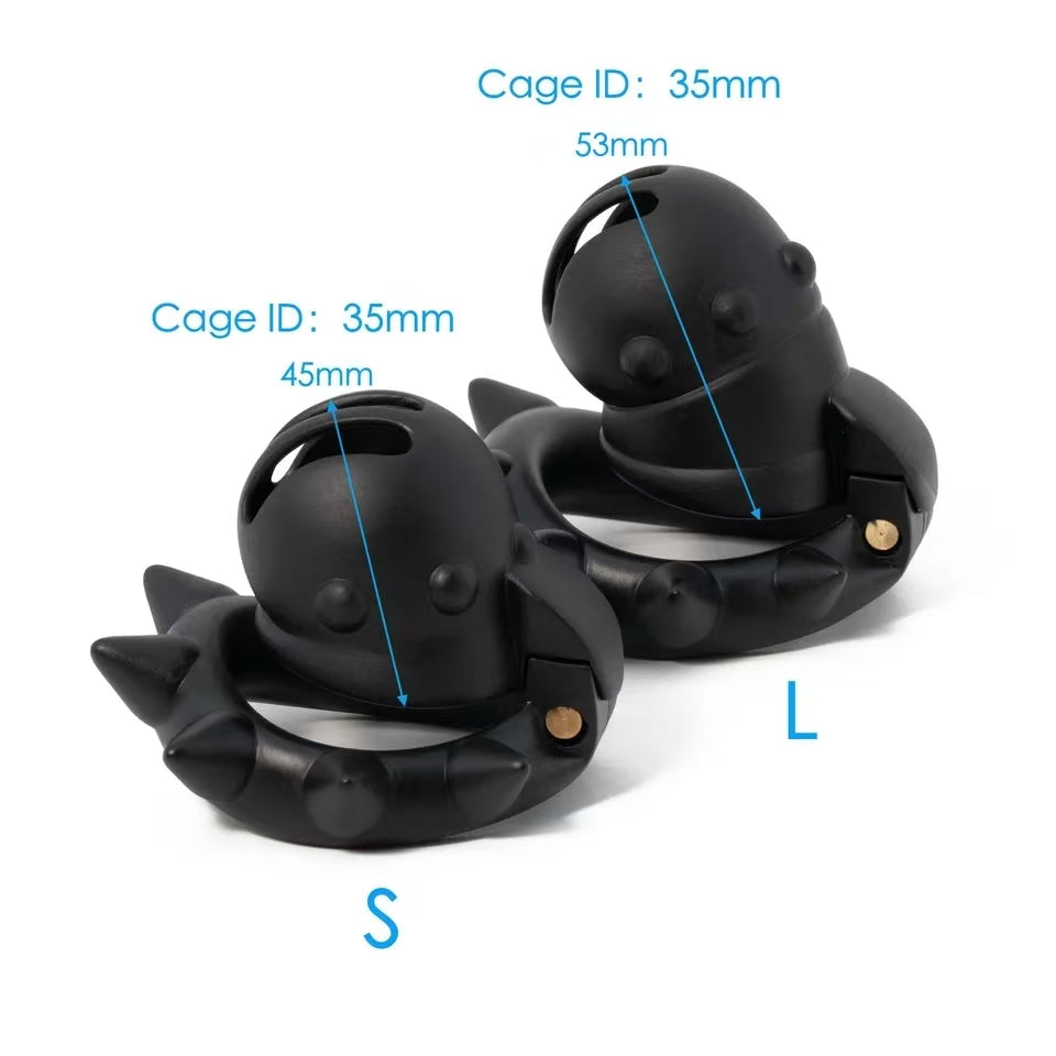 ABS Stab Prison Chastity Cage