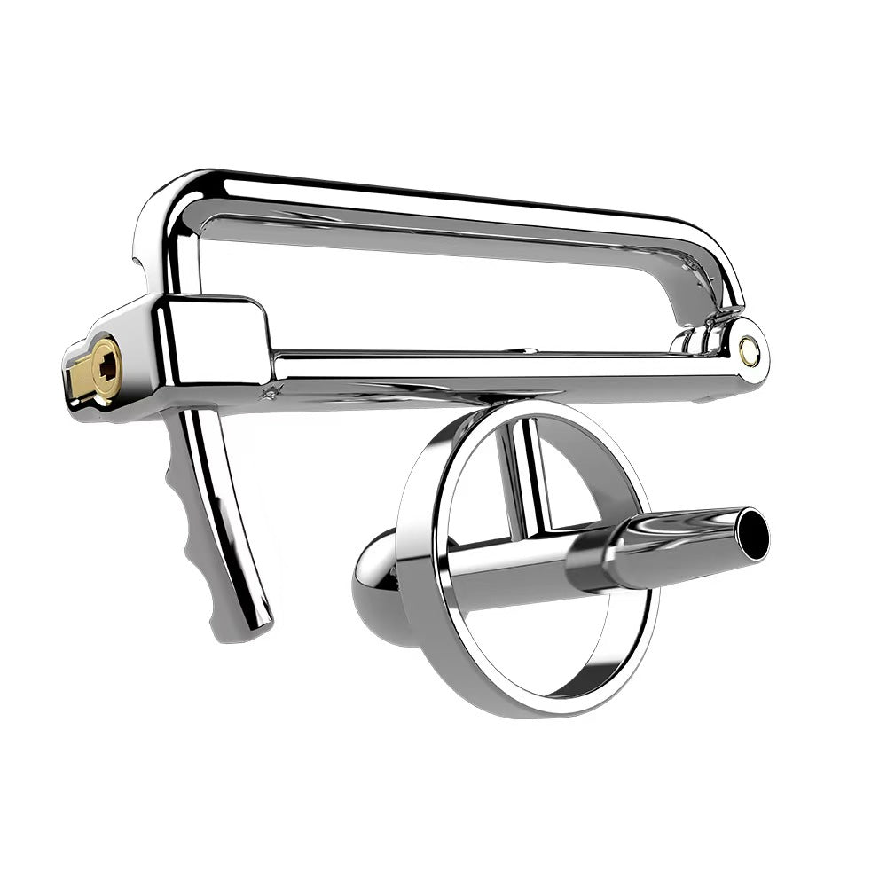 Adjustable Cock Cage With Horse-eye Bars 1