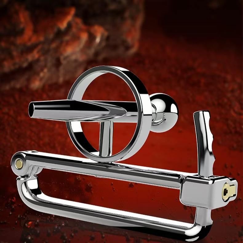 Adjustable Cock Cage With Horse-eye Bars 5