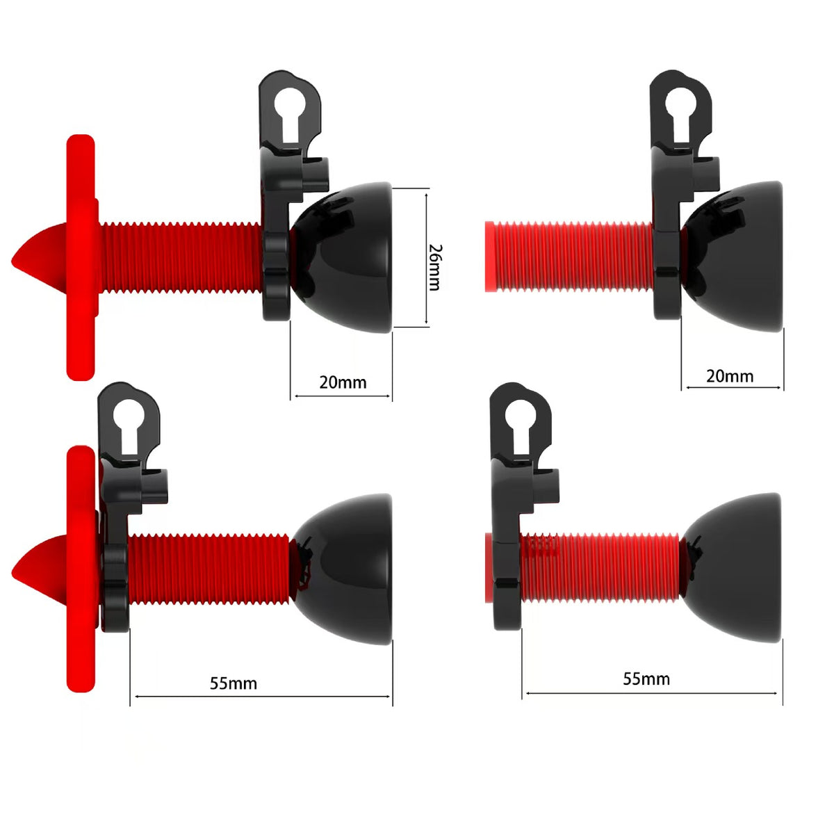 Adjustable Negative Chastity Cage