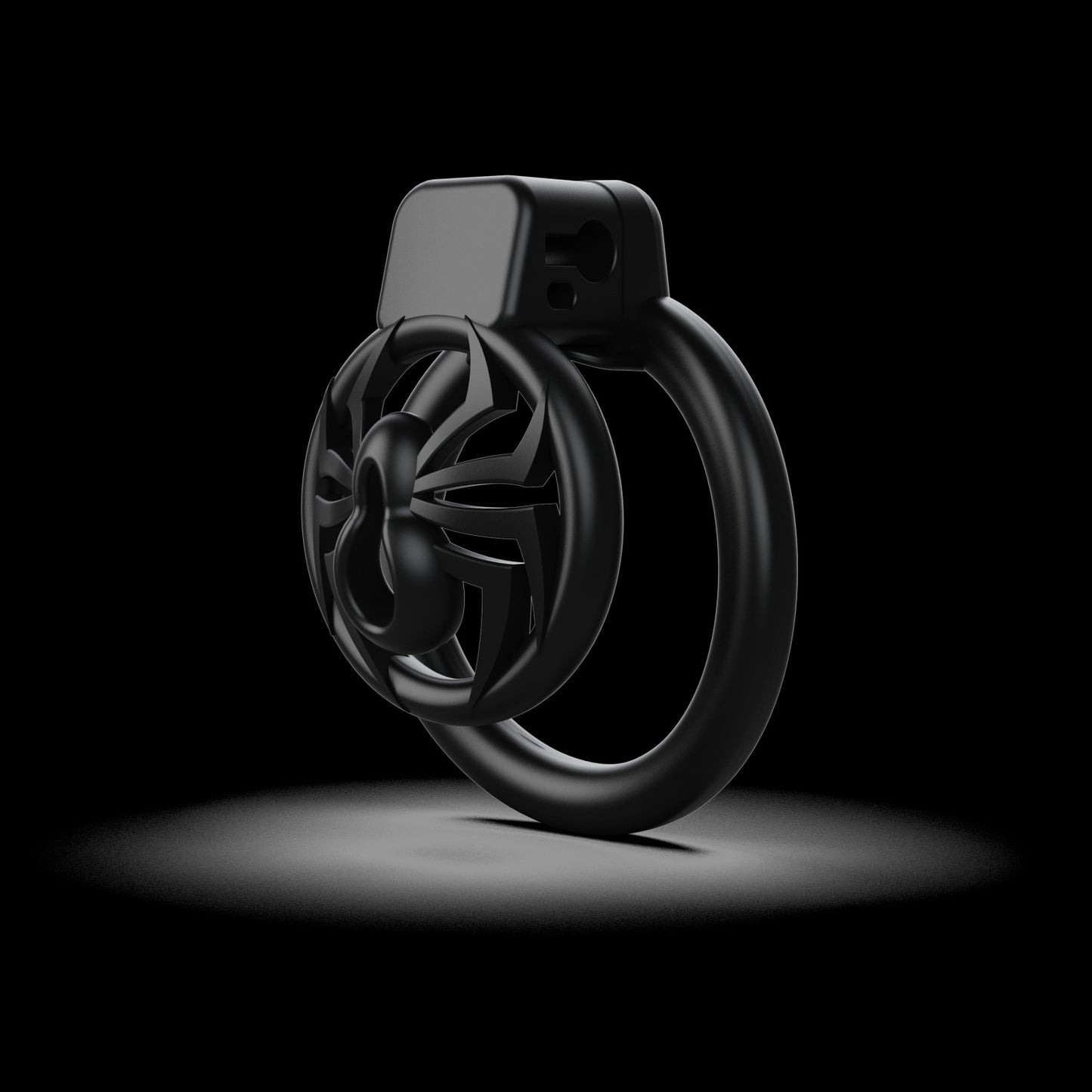 Black Spider CB Chastity Cage