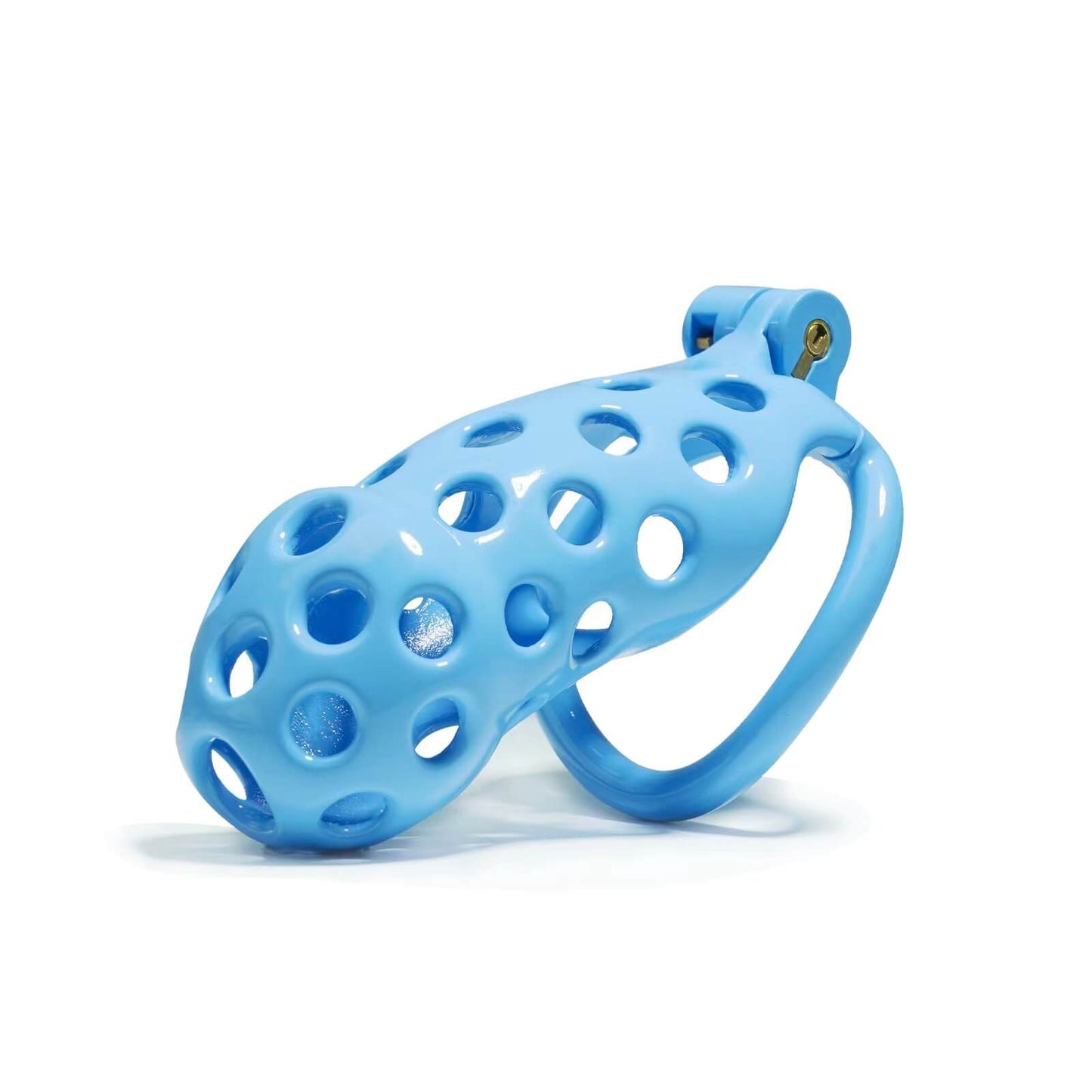 Blue Hole Mamba Chastity Cage Kit - 1.77 to 4.13 Inches Long