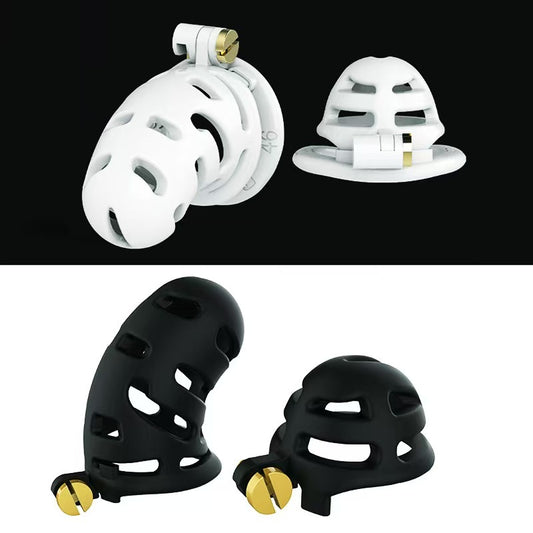 Bright ABS Chastity Cage 5