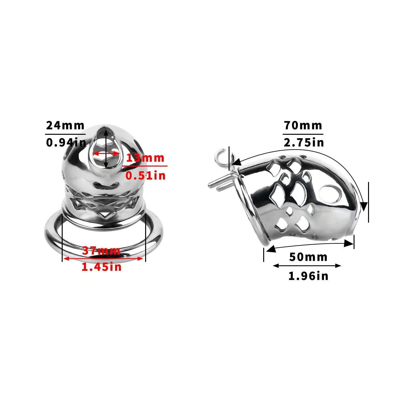 Carp Shaped Cock Cage 6