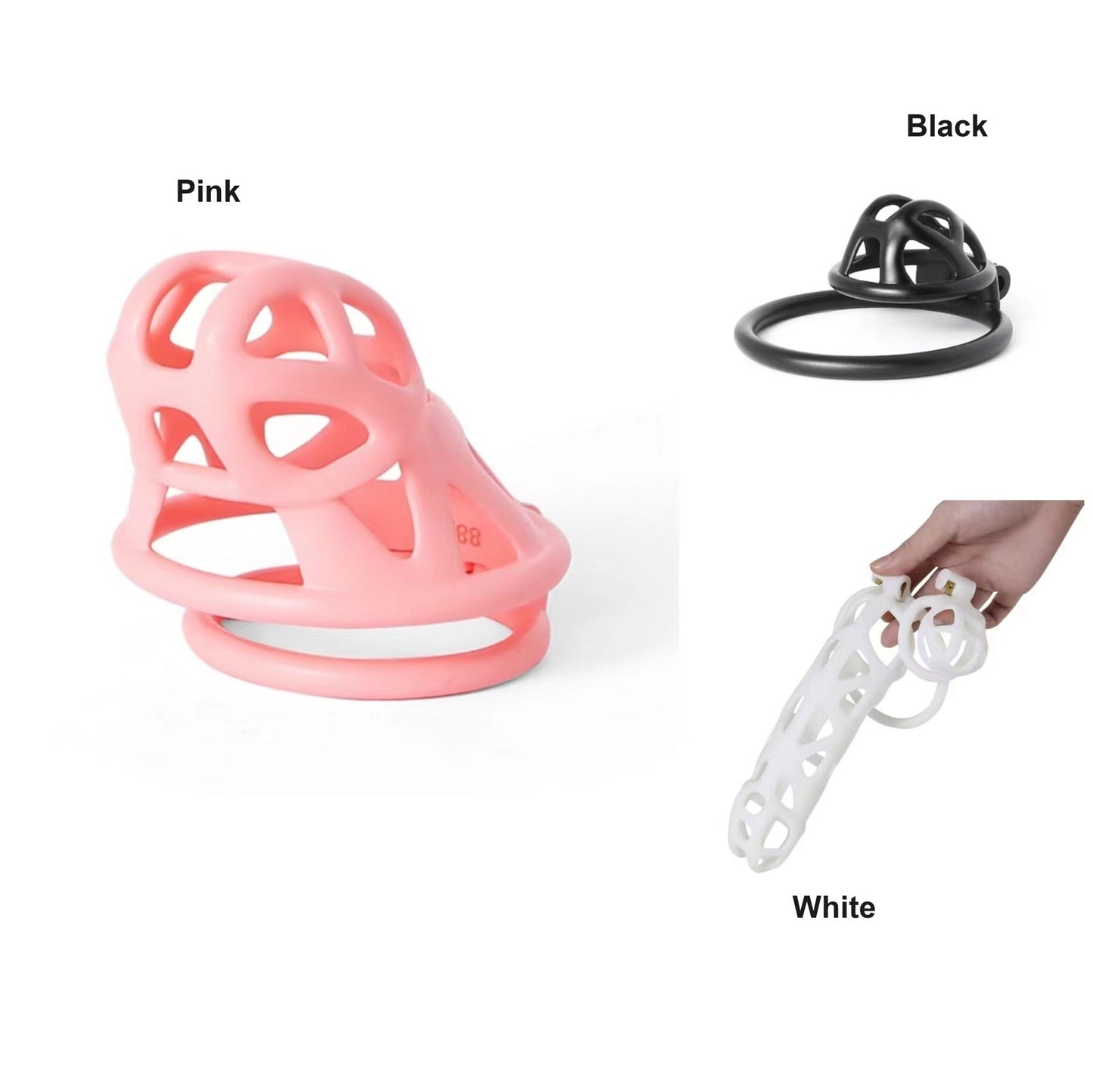 Resin Custom Chastity Cage Cobra