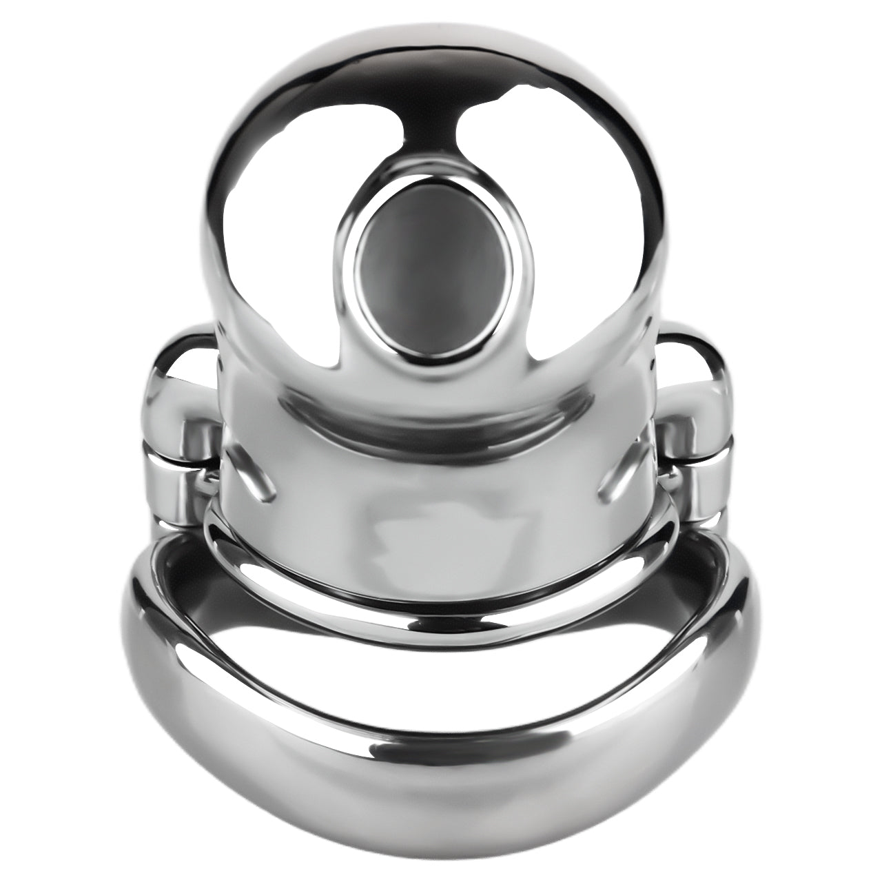 Dolphin Steel Chastity Cage with Anti-ring Removable - 5