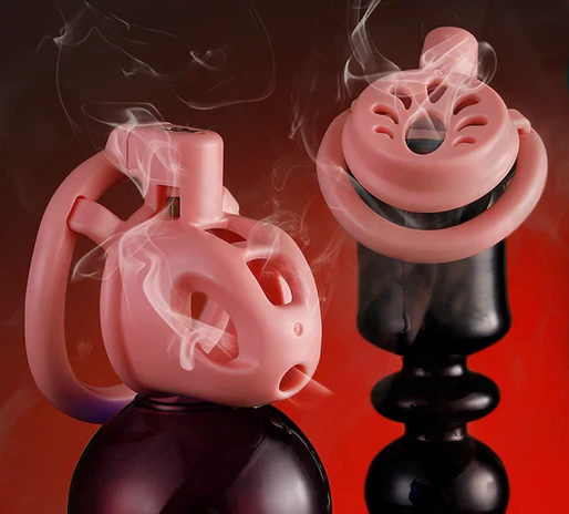 Double Small Chastity Cage Set