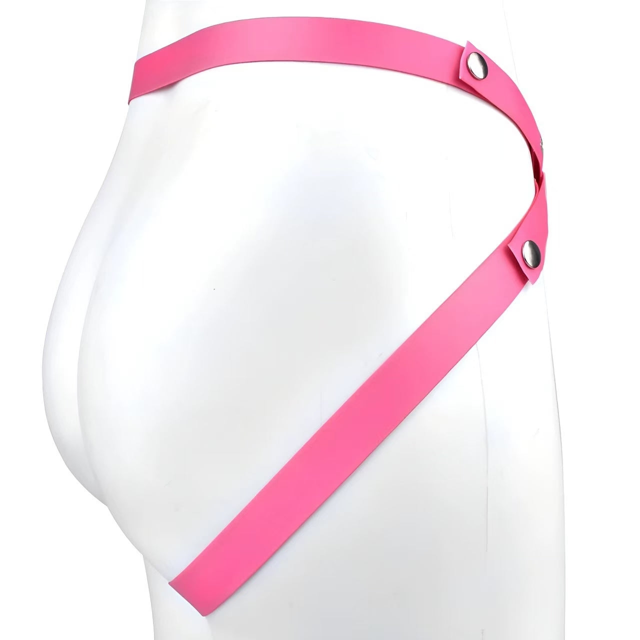 Elastic Chastity Waist Strap 10