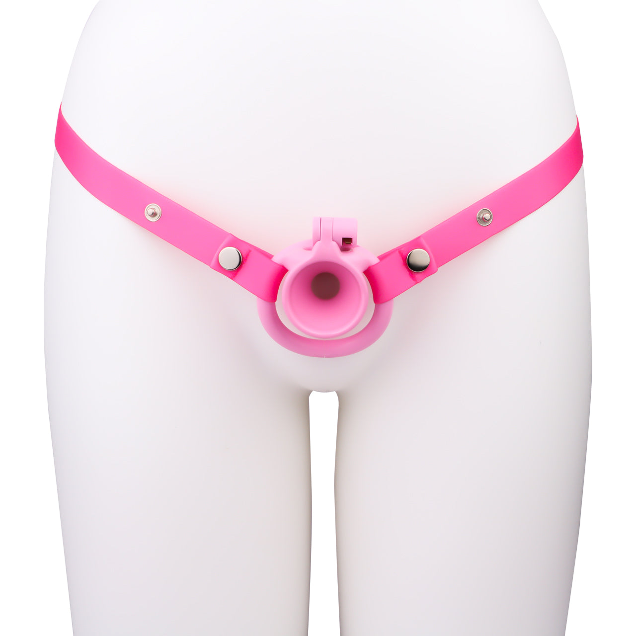 Exposed Inverted Chastity Cage 6