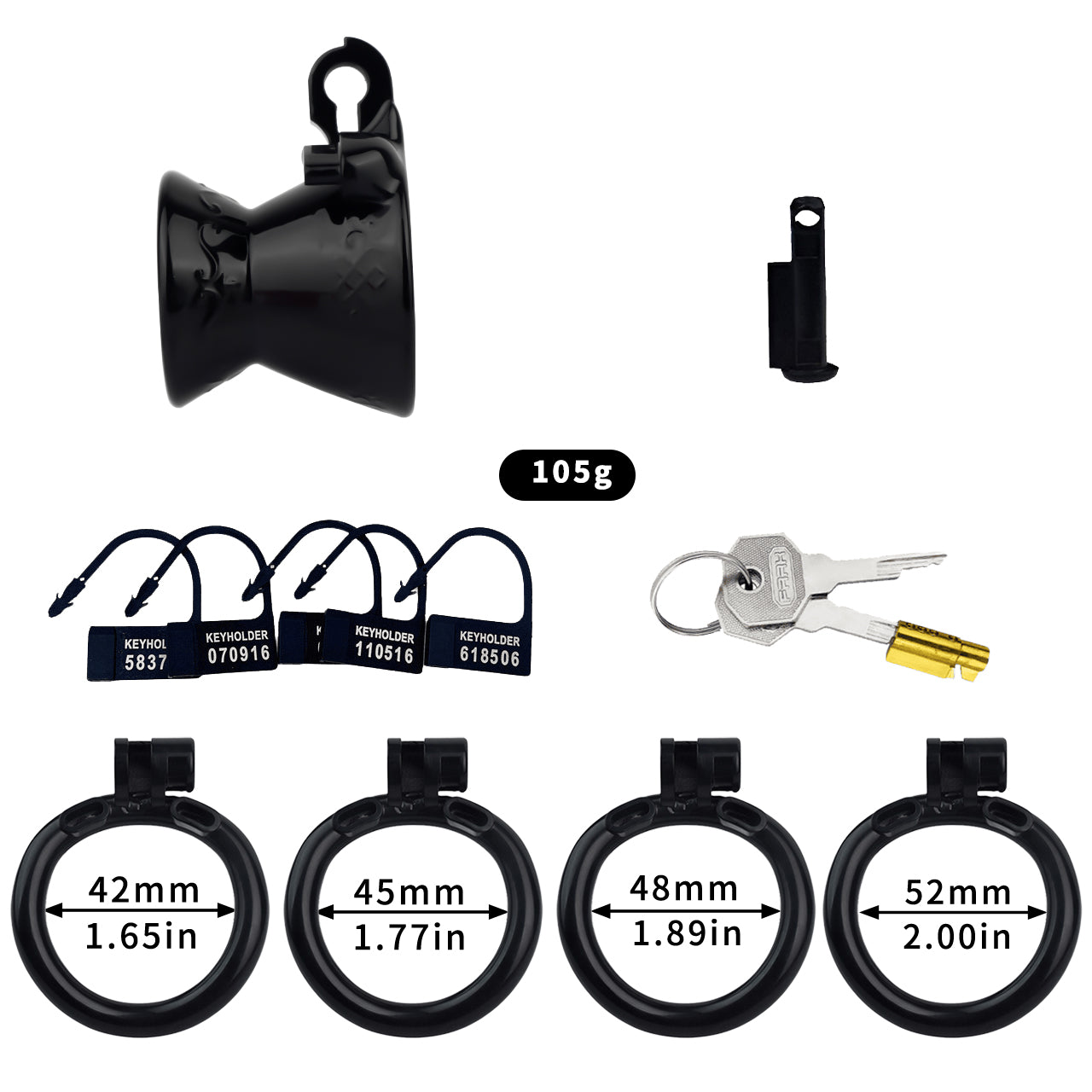 Exposed Inverted Chastity Cage 9