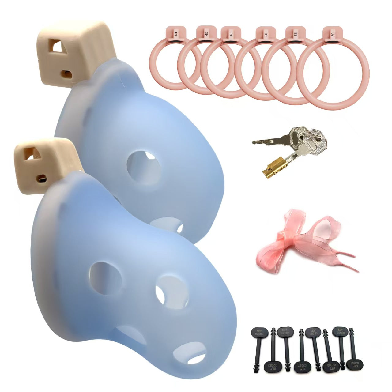 Fresh Soft Rubber Chastity Cage 7