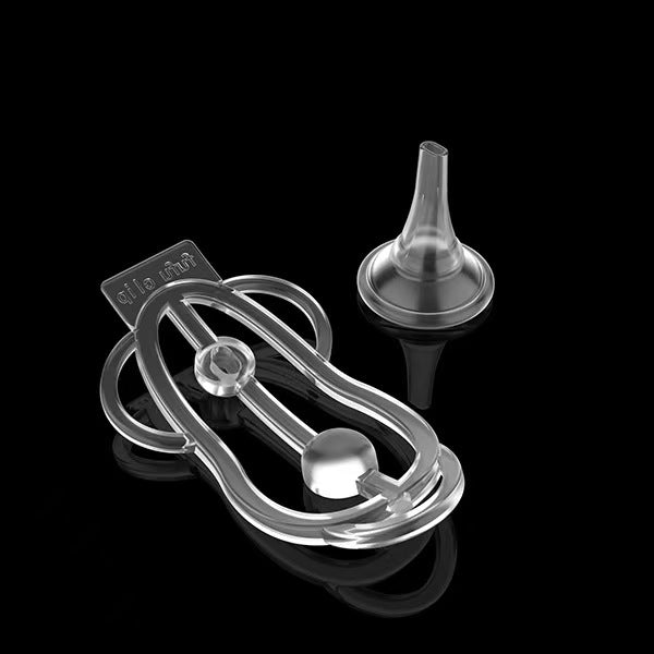 Fufu Clip Chastity Cage With Pee Guard