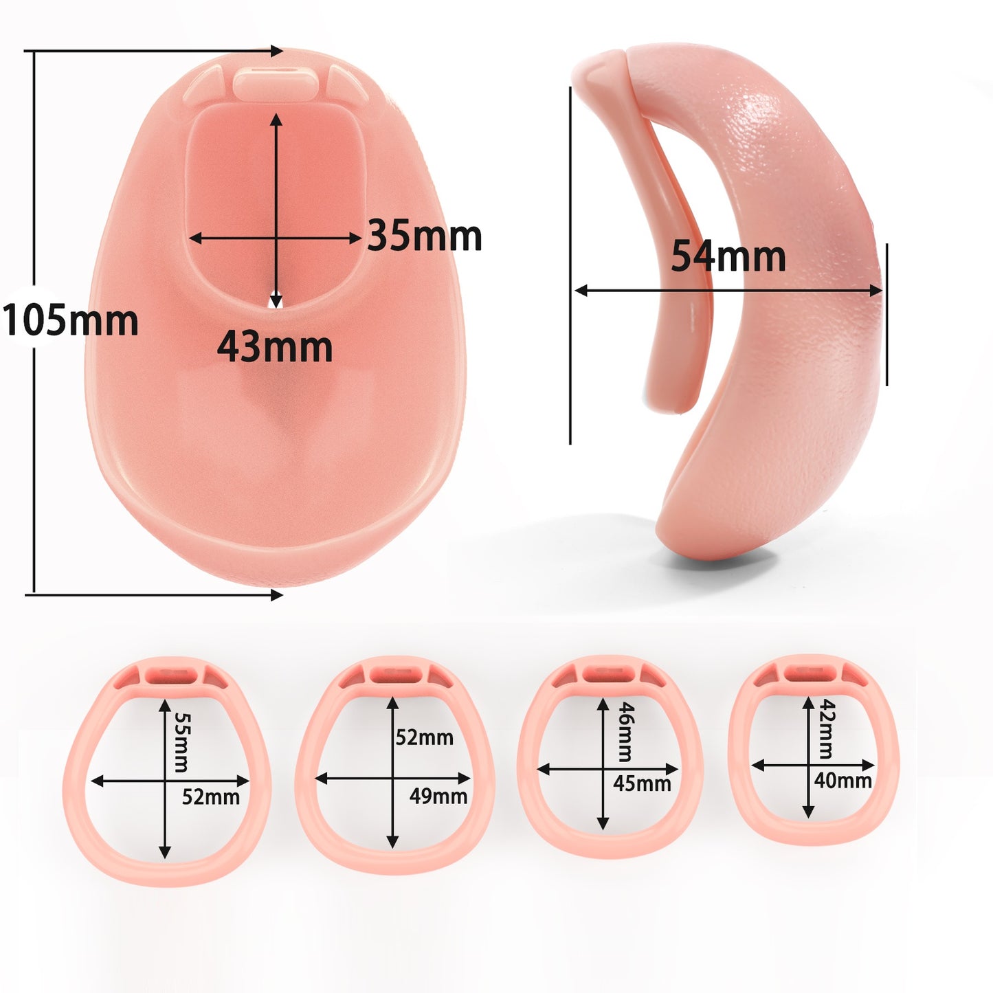 Great Encirclement Pussy Hole Chastity Cage