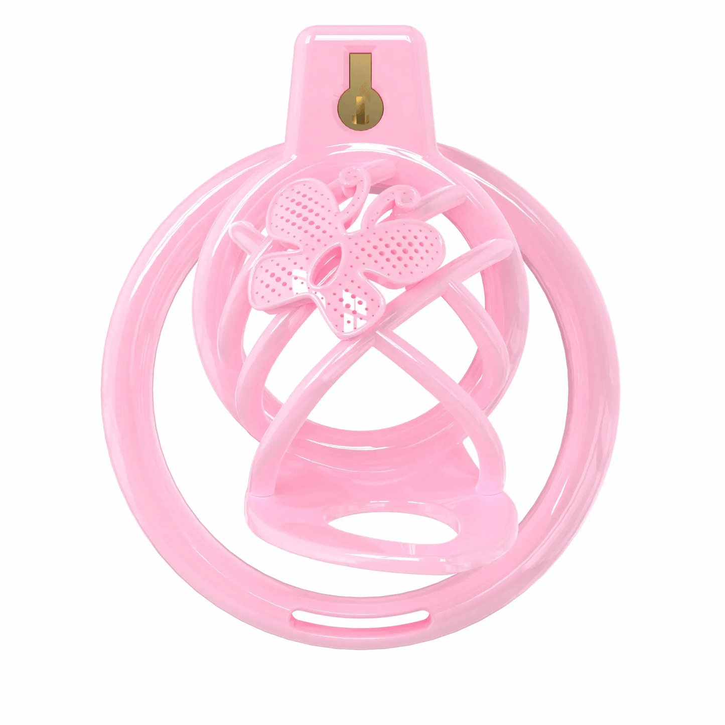 High Heel Cage with Electric Anal Plug