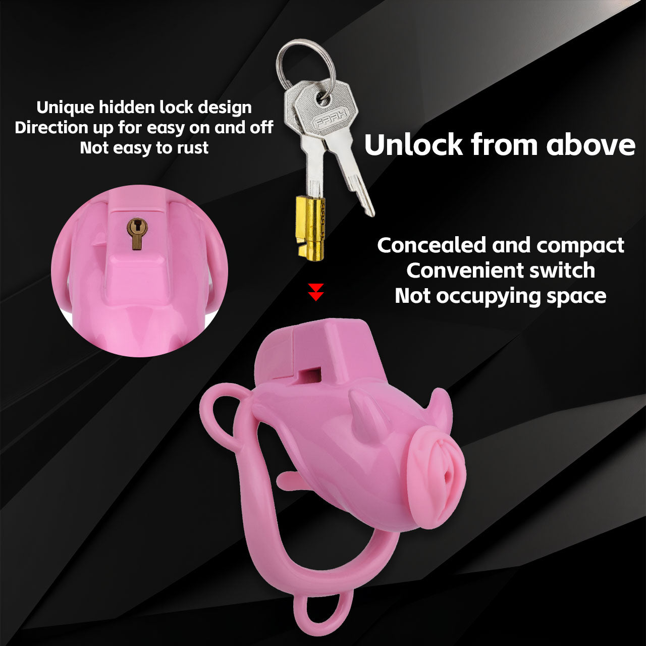 Little Devil Chastity Lock