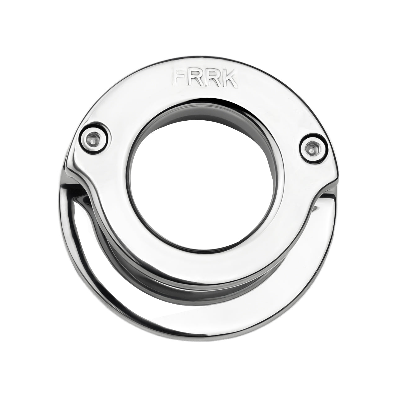 Lockable Stainless Steel Ring 2