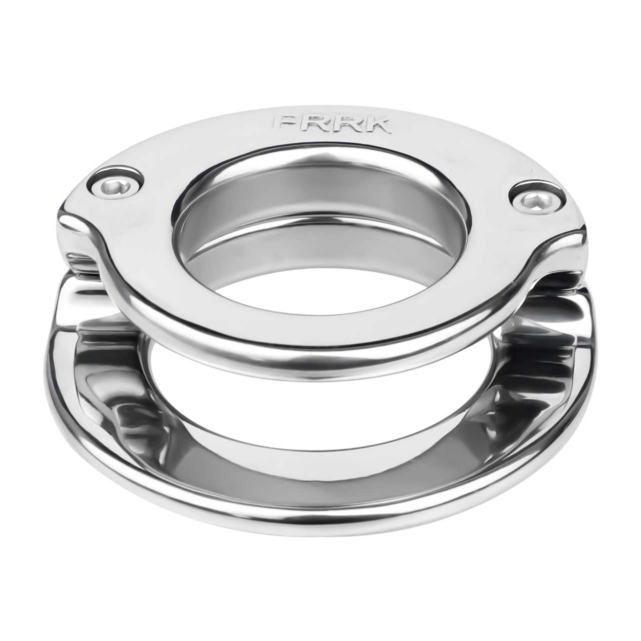 Lockable Stainless Steel Ring 9