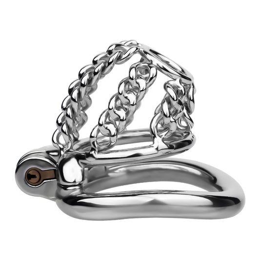 Locktober Chainmail Steel Chastity Lock - 1