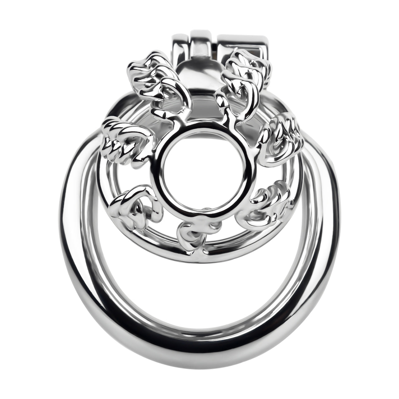 Locktober Chainmail Steel Chastity Lock - 11