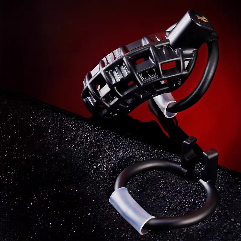 Mesh Hollow ABS Chastity Cage 3