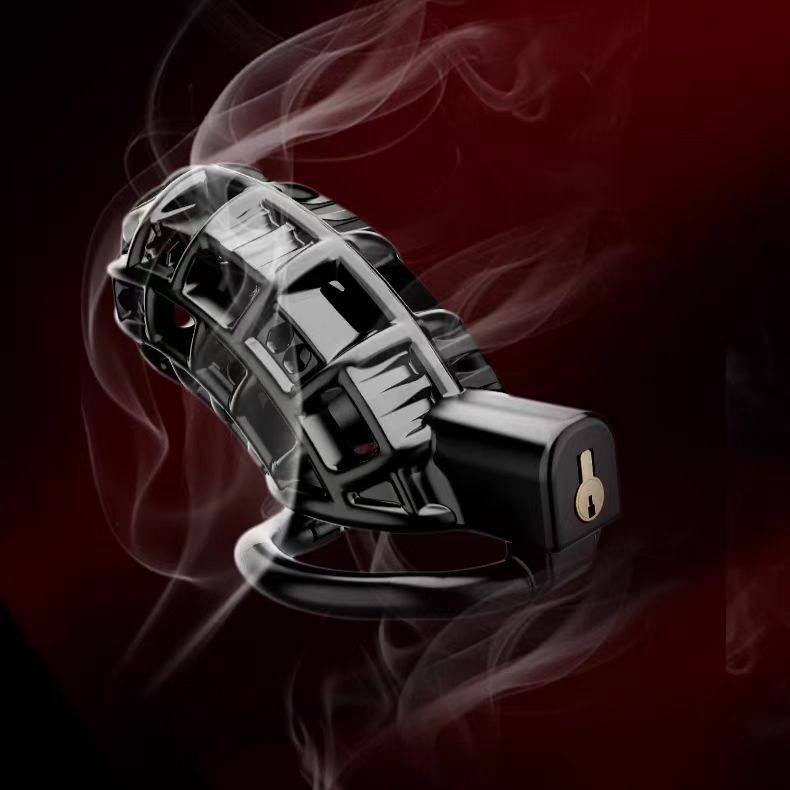 Mesh Hollow ABS Chastity Cage 2