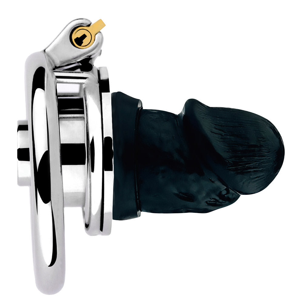 Negative Chastity Device & Detachable Dildo and Urethral
