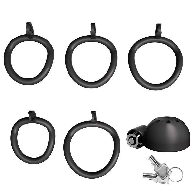 One-Click Unlocking Bell Cock Cage