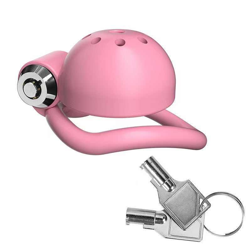 One-Click Unlocking Bell Cock Cage
