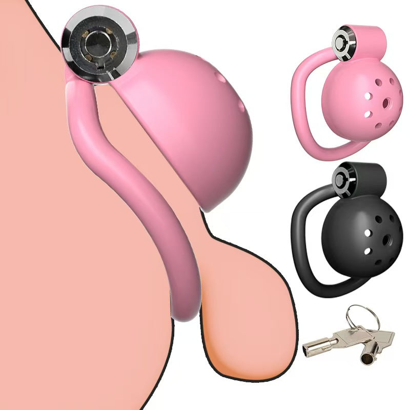 One-Click Unlocking Bell Cock Cage