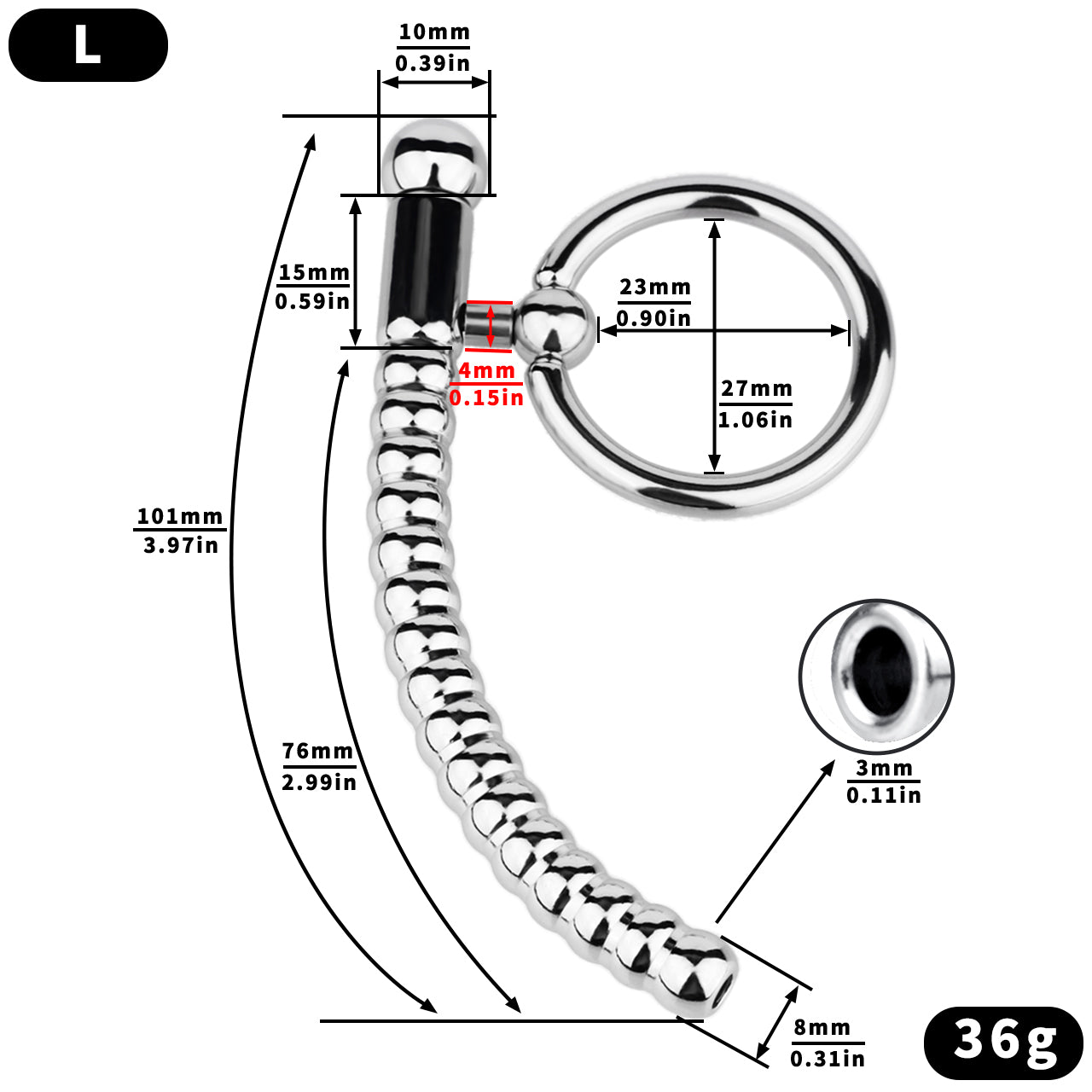 PA Penis Plug - 11
