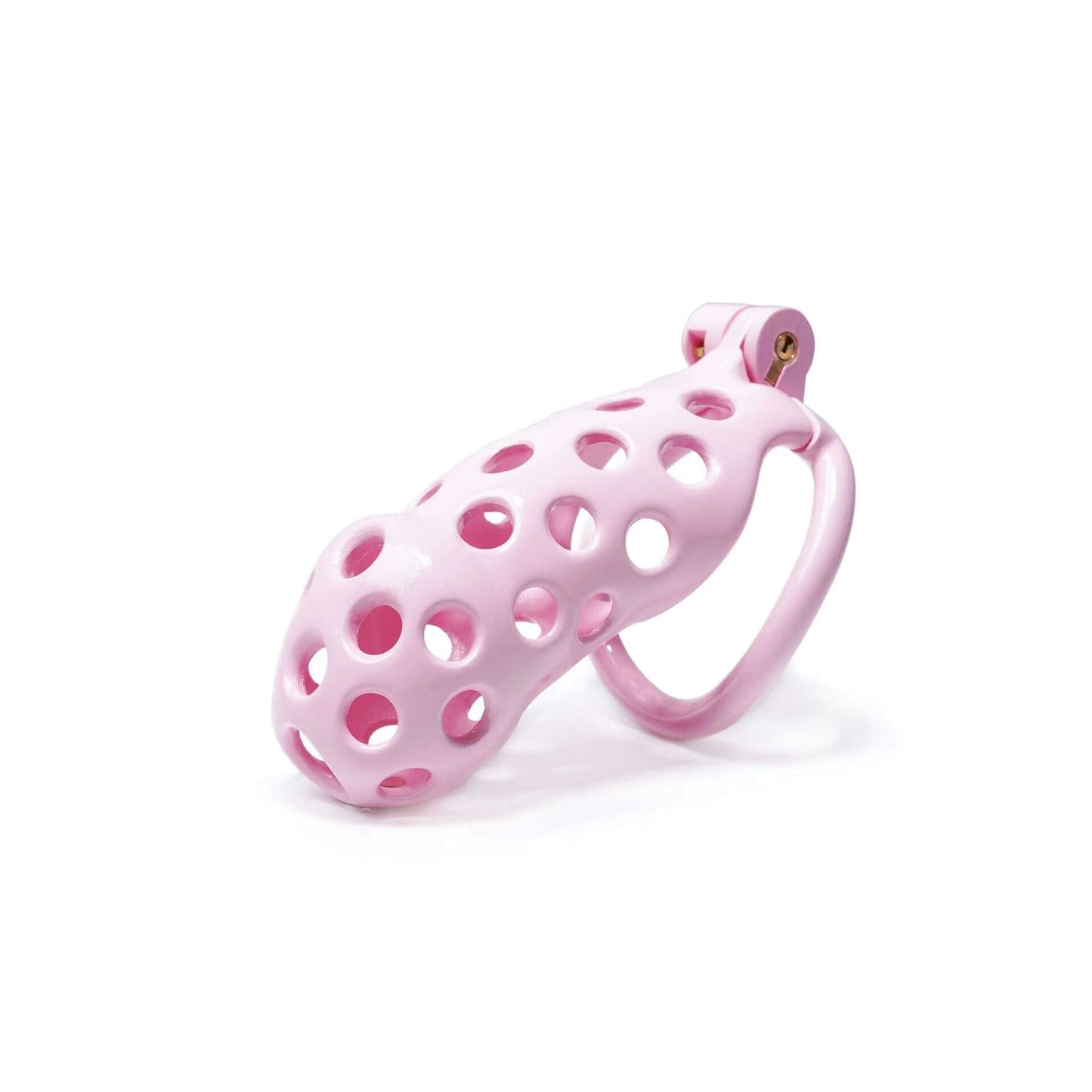 Pink Hole Mamba Chastity Cage Kit 1.77 To 4.13 Inches Long