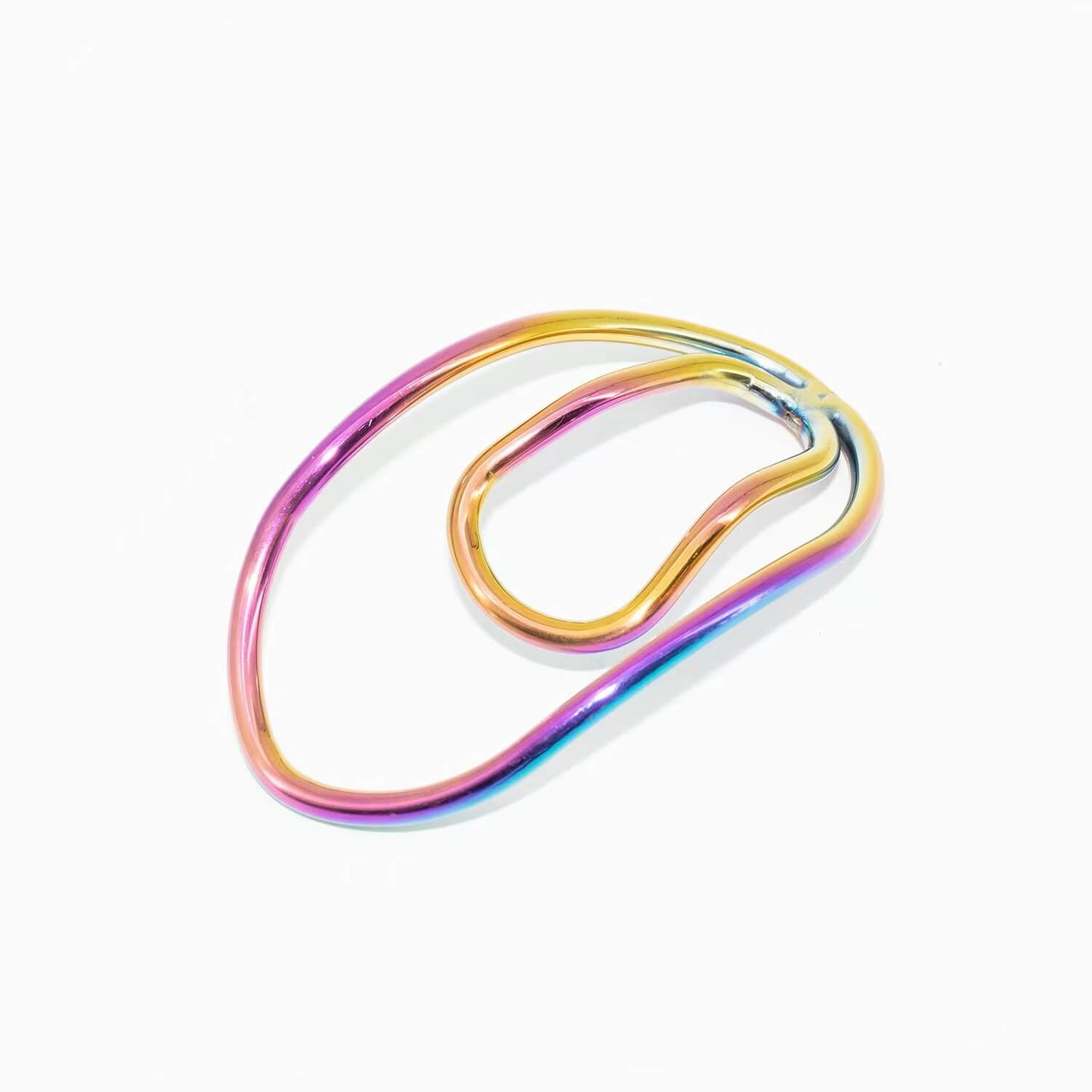 Dispositif de chasteté en métal Rainbow Fufu Clip Panty