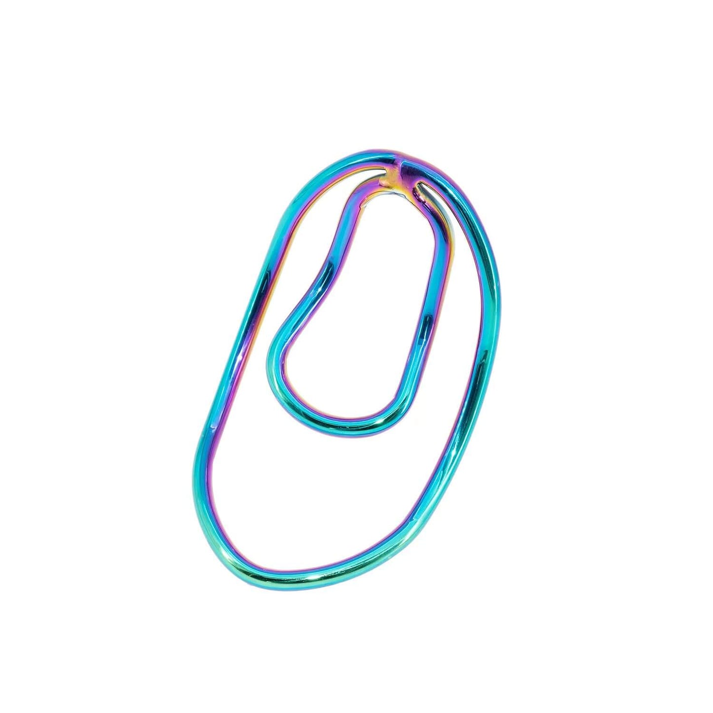 Dispositif de chasteté en métal Rainbow Fufu Clip Panty